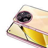 Gpack Realme 11 4G Kılıf Logo Gösteren Kamera Korumalı Silikon