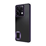 Gpack Xiaomi Redmi Note 13 Pro 4G Kılıf Logo Gösteren Kamera Korumalı Silikon