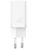 Baseus Süper Şarj Akım Korumalı 2xType-C Gan5 40W Şarj Başlık Macbook Notebook Laptop Şarj Başlık 