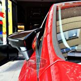 Seat Leon MK3 MK3.5 2012-2020 Batman Yarasa Ayna Kapağı Piano Black ABS Plastik