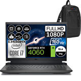 Dell Gaming G15 5530 Intel Core I7 13650HX 32GB DDR5 1TB SSD RTX4060 8GB Windows 11 Pro 15.6" Fhd 165Hz Taşınabilir Bilgisayar G155530013WP05 + Zetta Çanta