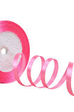 Saten Kurdele 6 mm Şeker Pembe 2 Metre