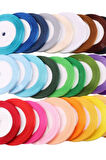 Saten Kurdele 6 mm Mint 5 Metre