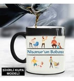 Babalar Günü Hediyesi Sihirli Kupa Bardağı (STD)
