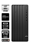 HP PRO TOWER 290 G9 i5 12500 12GB RAM 4TB SSD RX550/4GB W11PRO 6D3A5EA MASAÜSTÜ PC & PER4 BELLEK