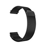 Gpack Huawei Watch GT 4 41mm Kordon Hasır Metal Örgülü Ayarlanabilir