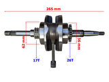 7SU0118RKS-PRV RKS PRİVATE 125 KRANK KOMPLE ORJİNAL