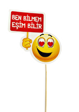 KONUŞMA BALONU BEN BİLMEM EŞİM BİLİR