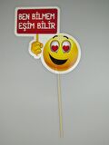 KONUŞMA BALONU BEN BİLMEM EŞİM BİLİR