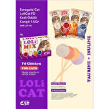 EuroGold LoliCat Karışık Kedi Ödül Maması 1,5gr (15'li)