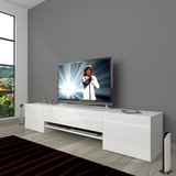 Decoraktiv 1e1 Slm Tv Ünitesi Tv Sehpası - Parlak Beyaz