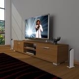 Decoraktiv Eko 140 Mdf Dvd Tv Ünitesi Tv Sehpası - Naturel Ceviz