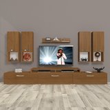Decoraktiv Ekoflex 8da Slm Tv Ünitesi Tv Sehpası - Naturel Ceviz
