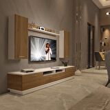 Decoraktiv Trendstyle 5220D Mdf Tv Ünitesi Tv Sehpası - Beyaz - Pera