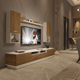 Decoraktiv Trendstyle 5220DA Mdf Tv Ünitesi Tv Sehpası - Beyaz - Pera