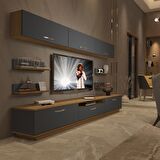 Decoraktiv Trendstyle 8Y Mdf Tv Ünitesi Tv Sehpası - Pera - Antrasit
