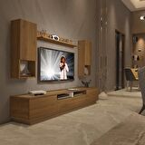 Decoraktiv Trendstyle 5220DAS Mdf Tv Ünitesi Tv Sehpası - Naturel Pera