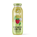 ODDLY BERRY MATCHA SOĞUK ÇAY CAM MATCHA ÇİLEK - 0 ŞEKER & 0 KALORİ 250 ML X 12 ADET