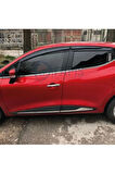 Renault Clio 4 Hb Krom Aksesuar Seti 8 Ürün 29 Parça 2012-2018 Arası Uyumlu Paslanmaz Çelik