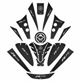 GOGO YAMAHA R25 2019 - 2022 UYUMLU TANK PAD SET 001