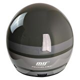 MTS YARIM KASK NARDO GRİ (L BEDEN)