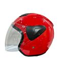SWAY SW633 KIRMIZI YARIM KASK XL
