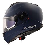 LS2 STROBE 2 MAT NAVY MAVİ KASK  S
