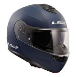 LS2 STROBE 2 MAT NAVY MAVİ KASK  S