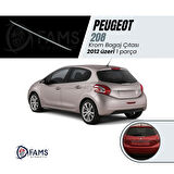 Peugeot 208 Uyumlu Krom Bagaj Çıtası 2012 Üzeri P.çelik