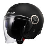 LS2 CLASSY MAT SİYAH KASK M