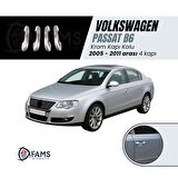 Vw Passat B6 Krom Kapı Kolu 4 Kapı 2005-2011 Arası P. Çelik