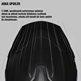NEXX Y.100R REACT MAT SİYAH-KIRMIZI KASK 2XL