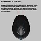 NEXX Y.100R REACT MAT SİYAH-KIRMIZI KASK 2XL