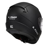 LS2 RAPID 2 MAT SİYAH KASK (3XL)