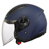 LS2 AIRFLOW 2 MAT NAVY MAVİ KASK S
