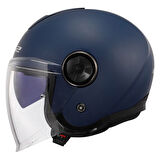 LS2 CLASSY MAT NAVY MAVİ KASK L