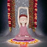 T.Concept Yoga Yapan Kadın Biblosu Küçük Pembe