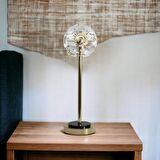 T.Concept Dekoratif Zarif, Parlak, Cam Kristalli Dekoratif Obje Gold 47 cm