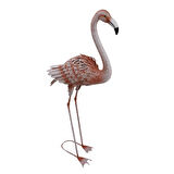 T.Concept Dekoratif Gerçekçi Dayanıklı Metal Pembe Flamingo Büyük