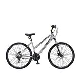 Ümit Quebec 28 J Bayan Bisikleti MD 43 cm 21V Gri-Siyah