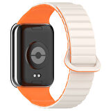 Gpack Xiaomi Smart Band 8 Pro Kordon Solo Loop Mıknatıslı Strap Kayış KRD105