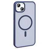 Gpack Apple iPhone 13 Kılıf Magsafeli Mat Arka Yüzey Sio Kapak