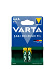 Varta Şarj Edilebilen Accu Ince Pil Aaa 800 Mah 2 Li Elektronik Cihazlar Için Şarzlı Şarjlı Pil