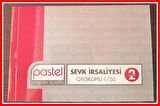 Pastel Sevk İrsaliyesi  10x14 cm Otokopili 1 Asıl 1 Suret 2 Nüsha  48 Adet (Cep Tipi-Küçük Boy)