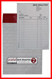 Sevk İrsaliyesi 14x20 cm boyutunda 2/50 Otokopili 1 Asıl 1 Suret 2 Nüsha 12 Adet