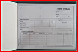 Tediye Makbuzu 14x20 cm boyutunda 2/50 Otokopili 1 Asıl 1 Suret 2 Nüsha 1 Adet