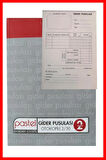 Gider Pusulası 14x20 cm boyutunda 2/50 Otokopili 1 Asıl 1 Suret 2 Nüsha 96 Adet
