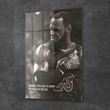 Decovetro Cam Tablo LeBron James Motivational