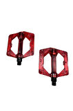 BİKE SKY ŞEFFAF RENKLİ PLATFORM GENİŞ PEDAL PLATFORM BİSİKLET  PEDALI REFLEKTÖRLÜ
