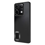 Gpack Xiaomi Redmi Note 13 4G Kılıf Logo Gösteren Kamera Korumalı Silikon
